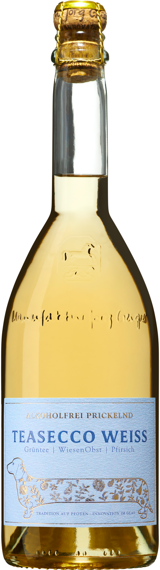 TeaSecco Weiß Flasche